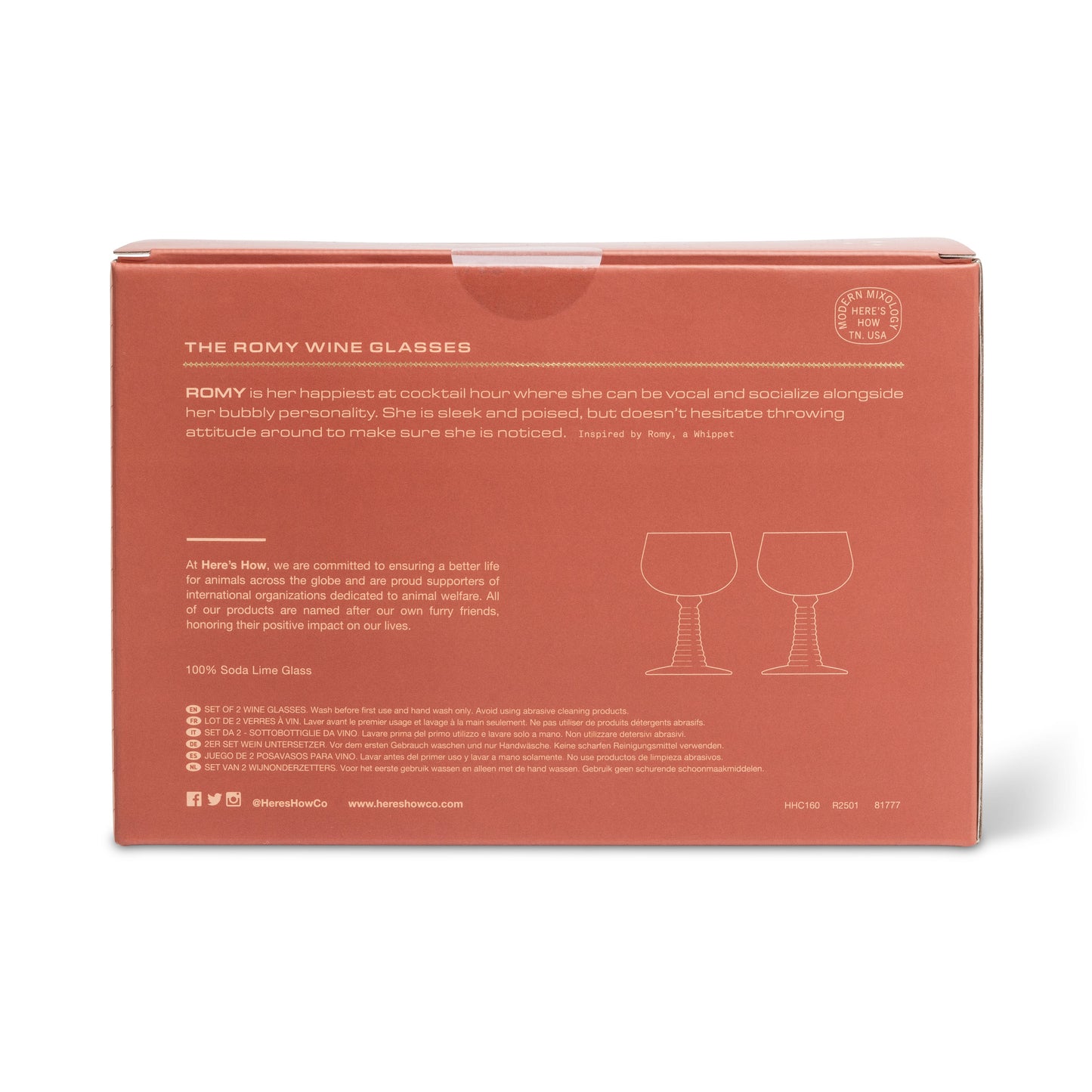 The Romy Wine Glasses