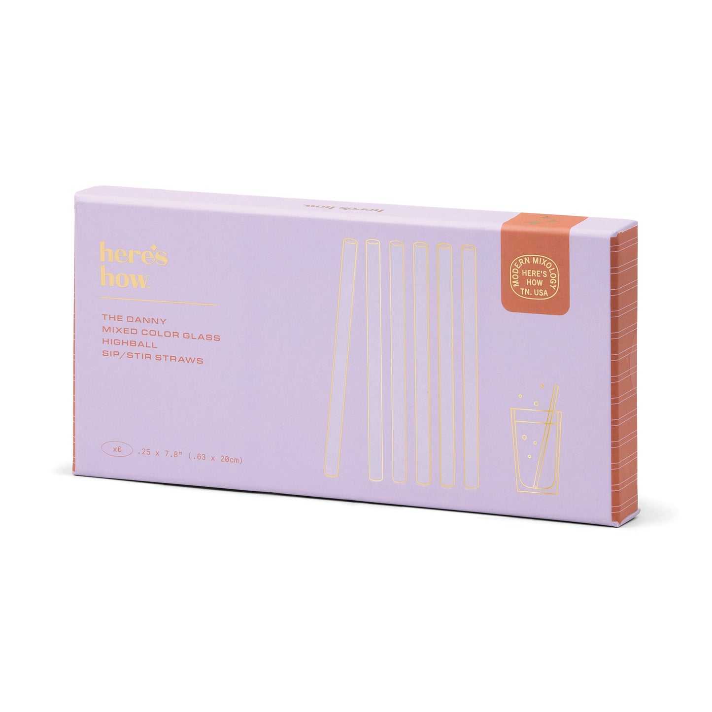 The Danny Glass Highball Straws Here's How