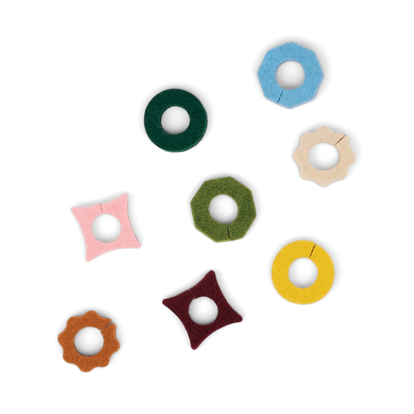 The Link Felt Drink Tags