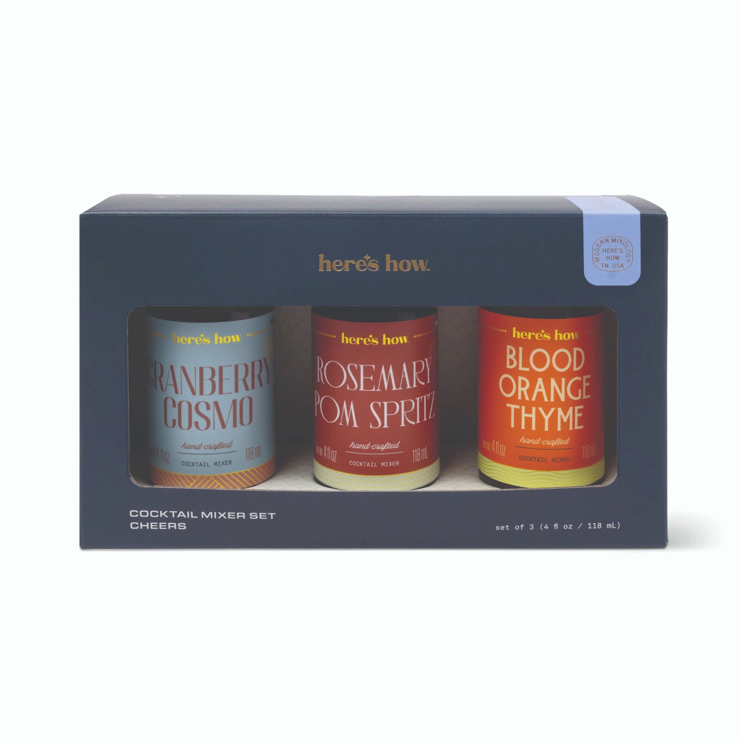Cheers - Set of 3 Mini Mixers Here's How