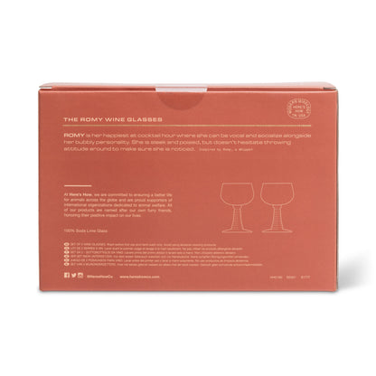 The Romy Wine Glasses