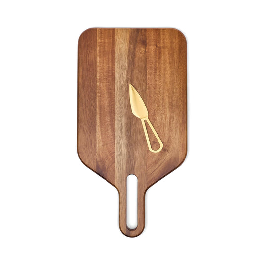 The Garth Cheese Board and Knife Set Here's How