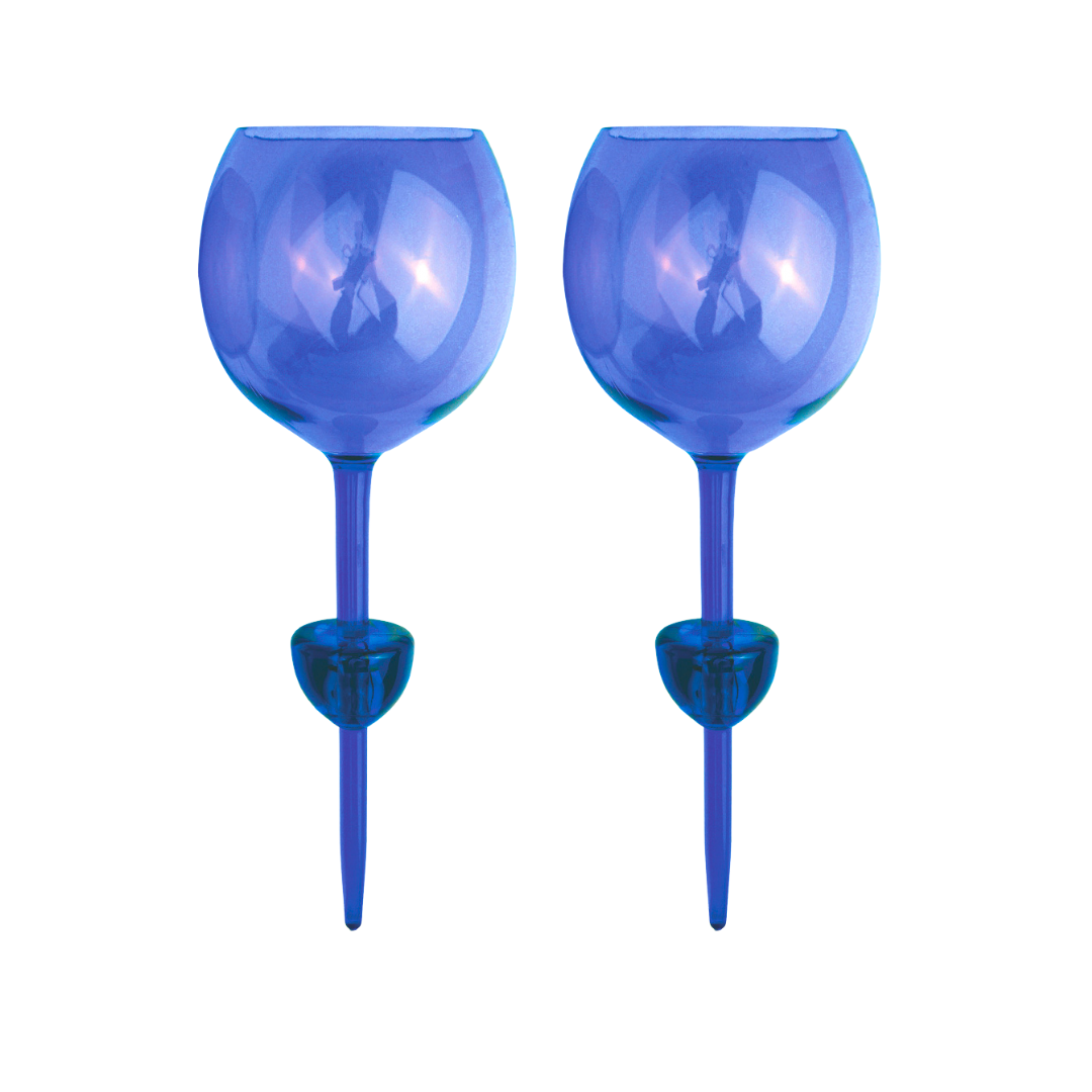 The Bodie Picnic Glass - Colbalt Here's How